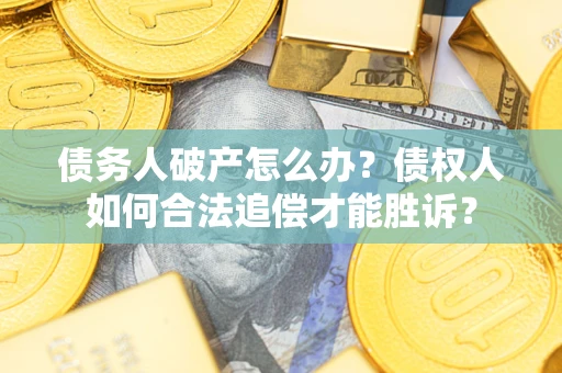 北京债务人破产怎么办？债权人如何合法追偿才能胜诉？