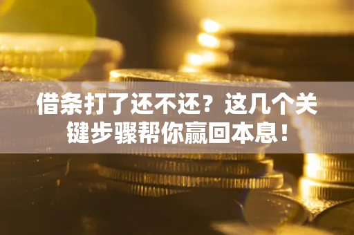 北京借条打了还不还？这几个关键步骤帮你赢回本息！