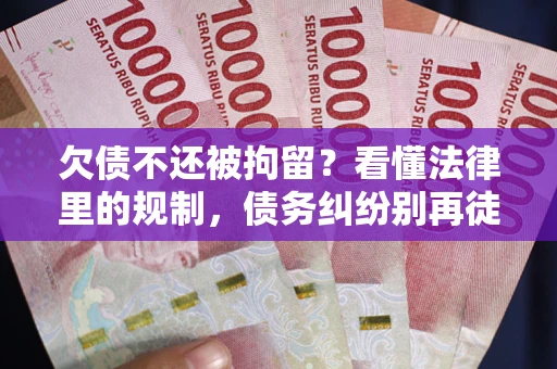 北京欠债不还被拘留？看懂法律里的规制，债务纠纷别再徒劳奔波