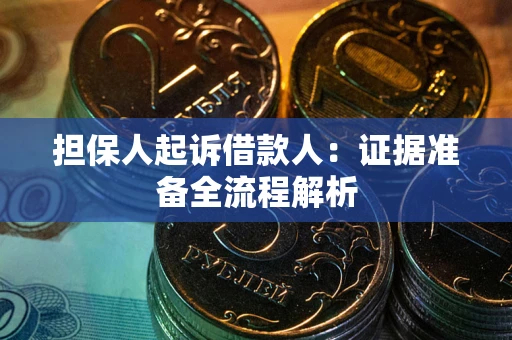 北京担保人起诉借款人：证据准备全流程解析