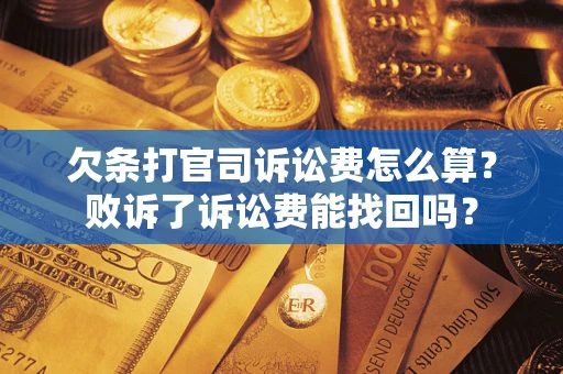 北京欠条打官司诉讼费怎么算？败诉了诉讼费能找回吗？