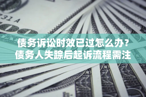 北京债务诉讼时效已过怎么办？债务人失踪后起诉流程需注意什么？