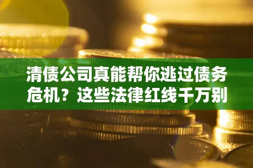 北京清债公司真能帮你逃过债务危机？这些法律红线千万别踩